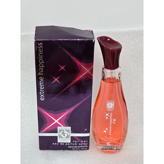 European American Design Extreme Happiness Eau De Parfum Perfume Spray For Her