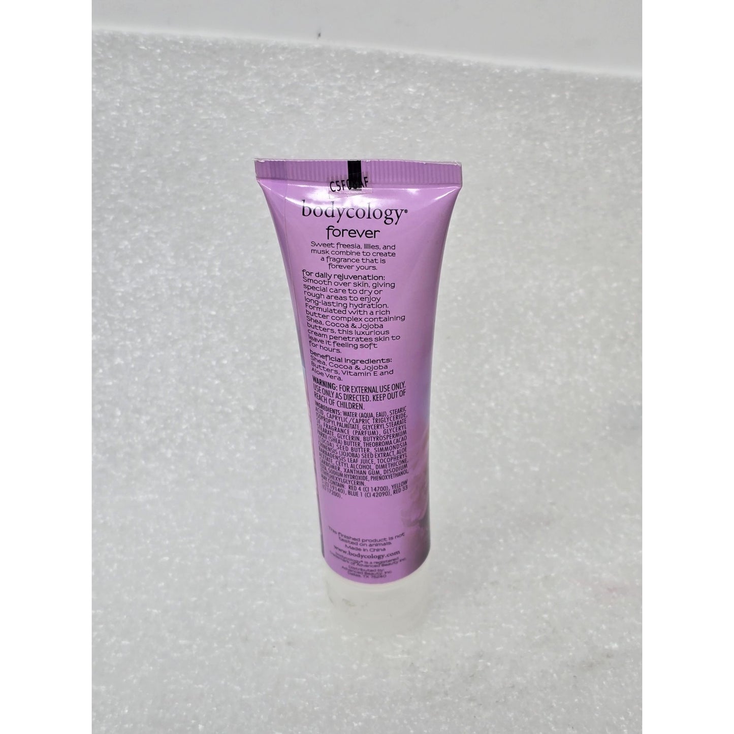 Bodycology Truly Yours Moisturizing Body Cream 2 Oz Tube