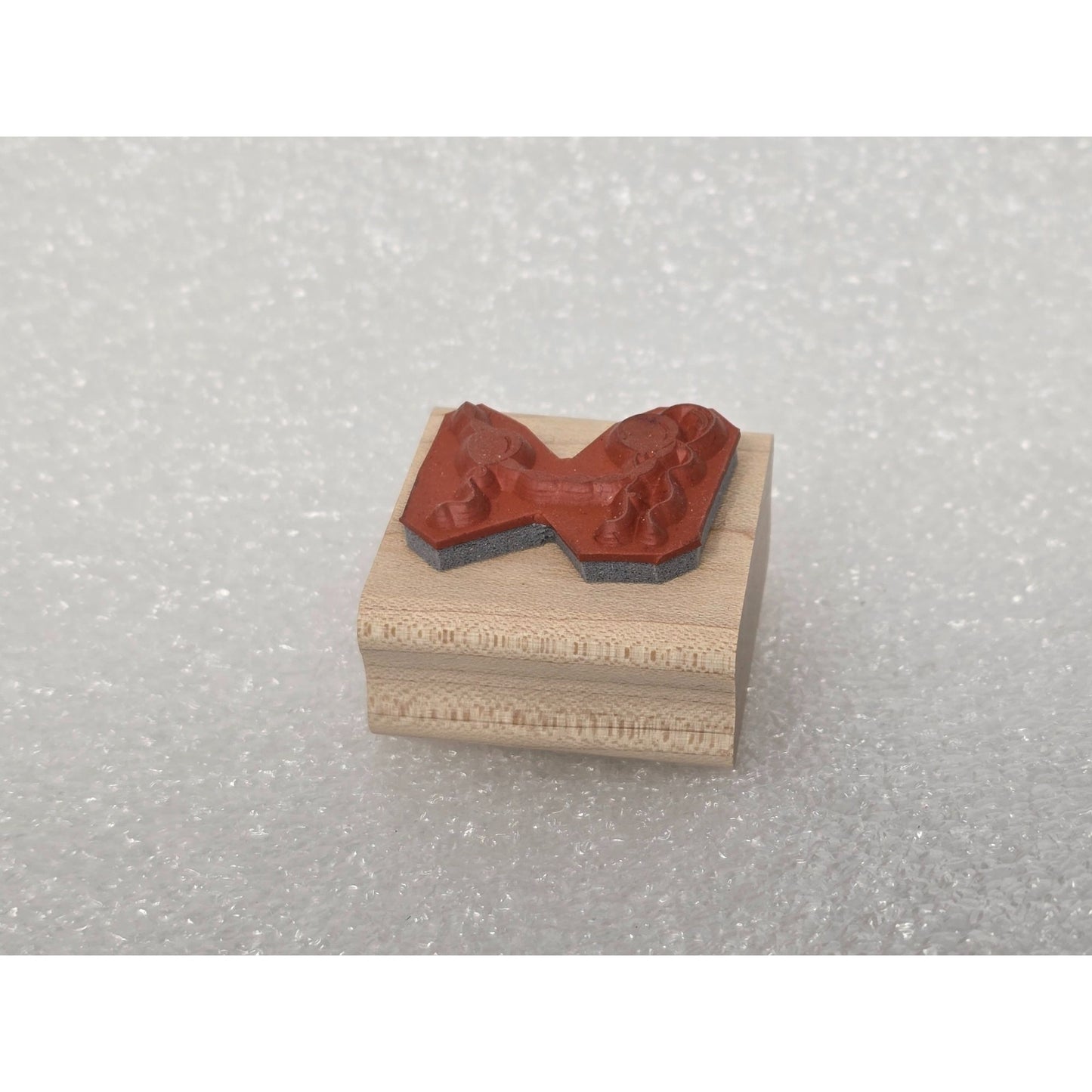 Stampin Up! Balloon Garland Rubber Stamp Wooden Block Craft Tool