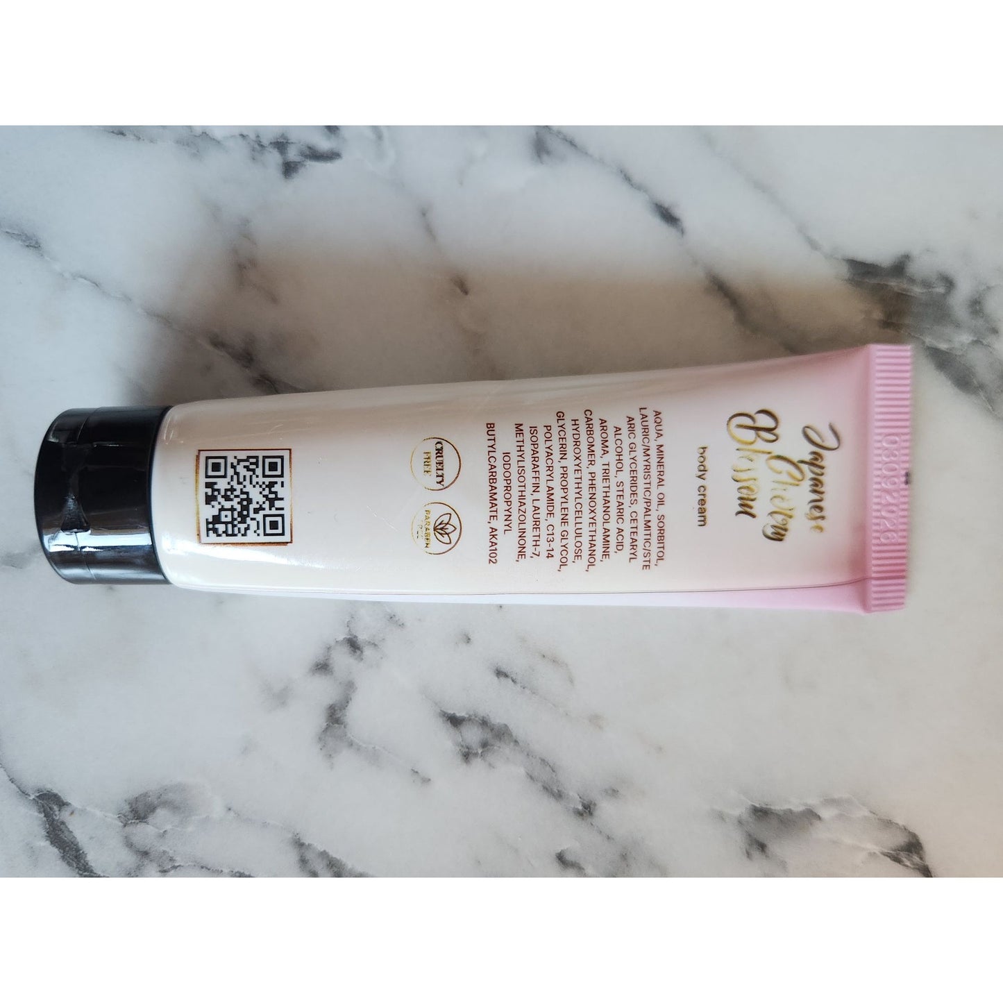 2E Organic Japanese Cherry Blossom Body Cream 1 Oz Travel Size
