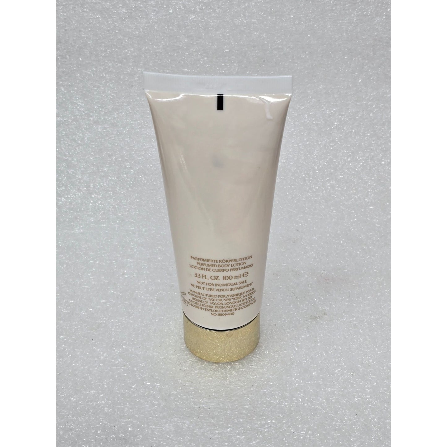 Elizabeth Taylor White Diamonds Perfumed Body Lotion 3.3 Fl Oz