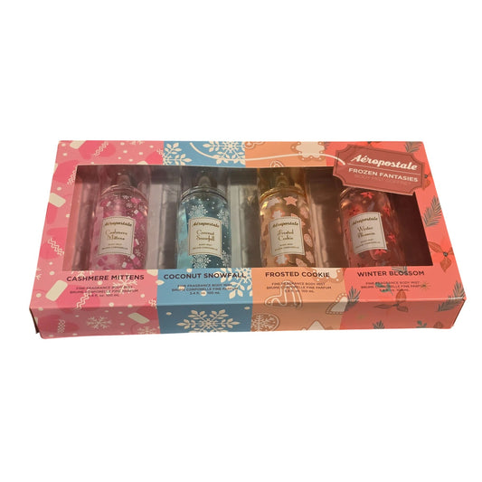 Aeropostale Frozen Fantasies Fragrance Set Cashmere Mittens Coconut Snowfall