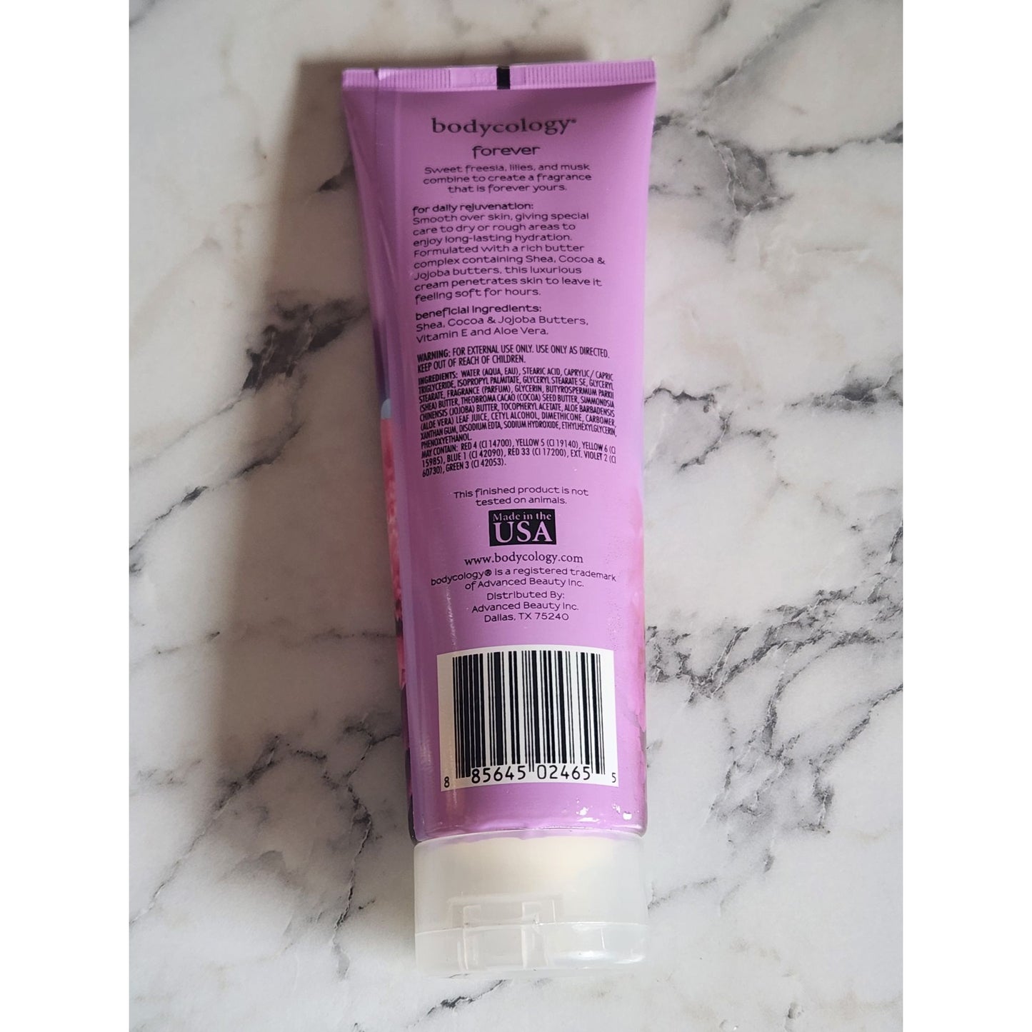 Bodycology Truly Yours Moisturizing Body Cream 8 Oz With Rich Butter Complex