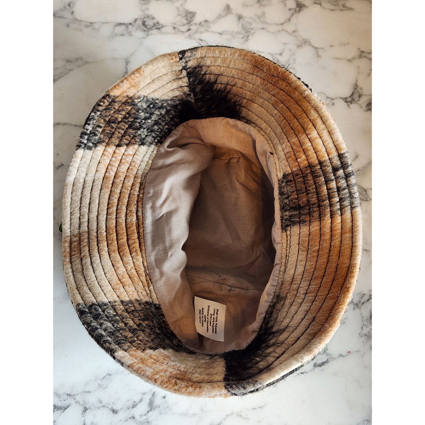 Alpine Design Womens Brushed Bucket Hat Autumn Plaid OSFM 100% Polyester