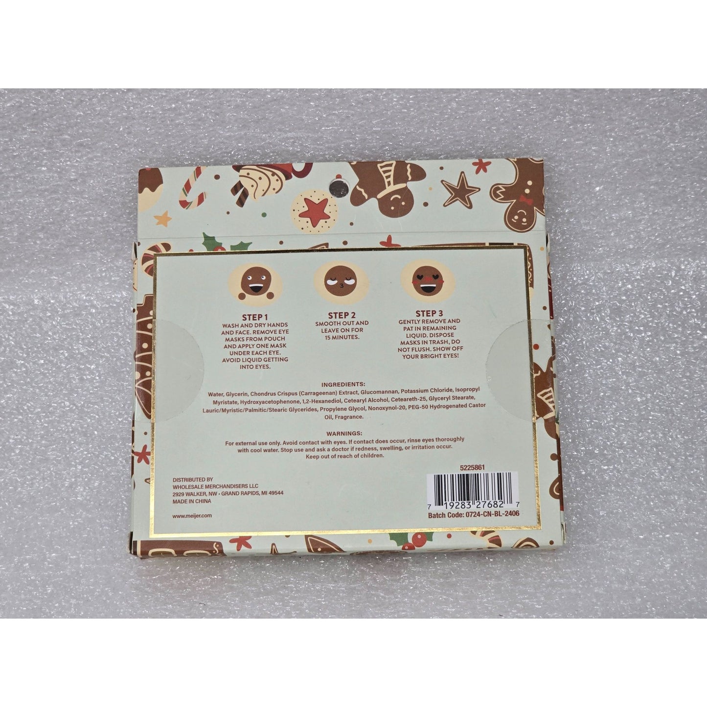 Brightening Under Eye Masks By The Bath Collection 2 Pairs Hydrating & Soothing