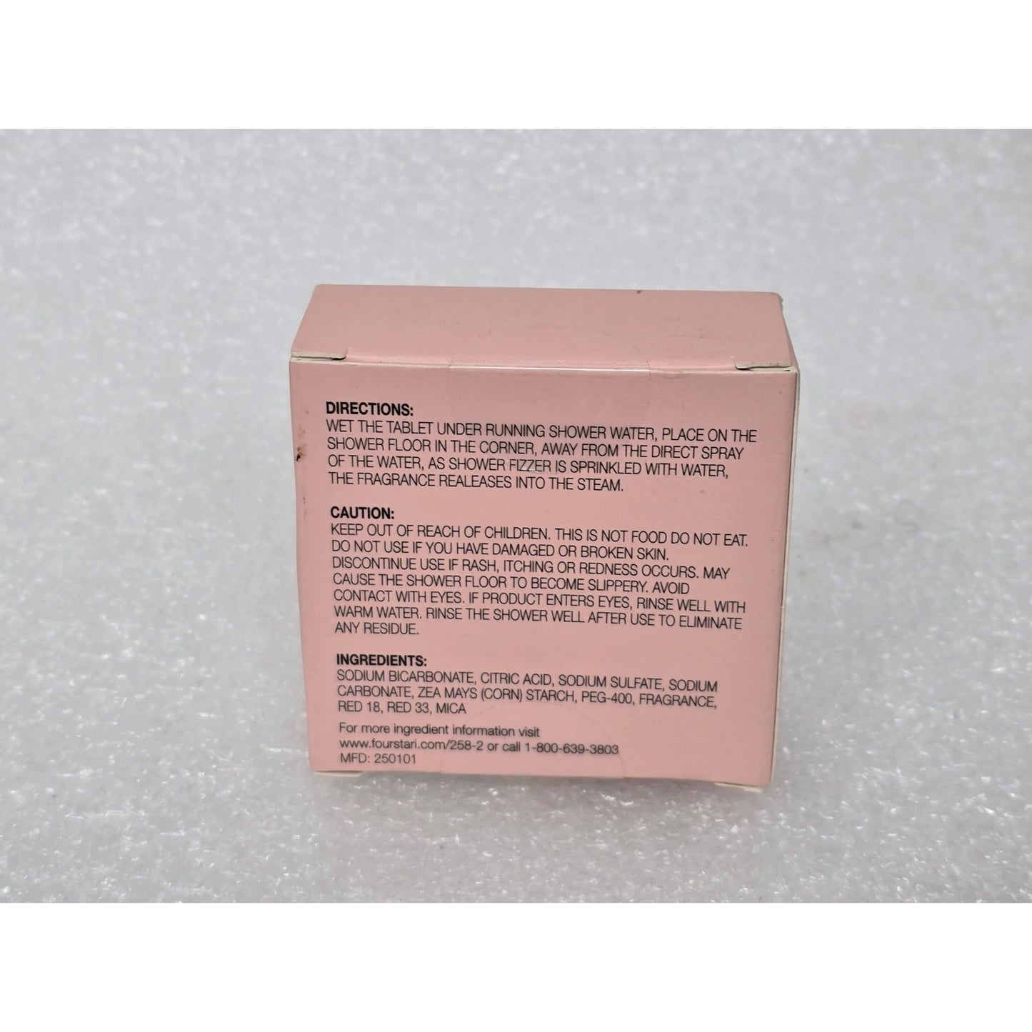 B Pure Shower Steamer Showermelon Breeze 1.76 Oz Aromatherapy Tablet