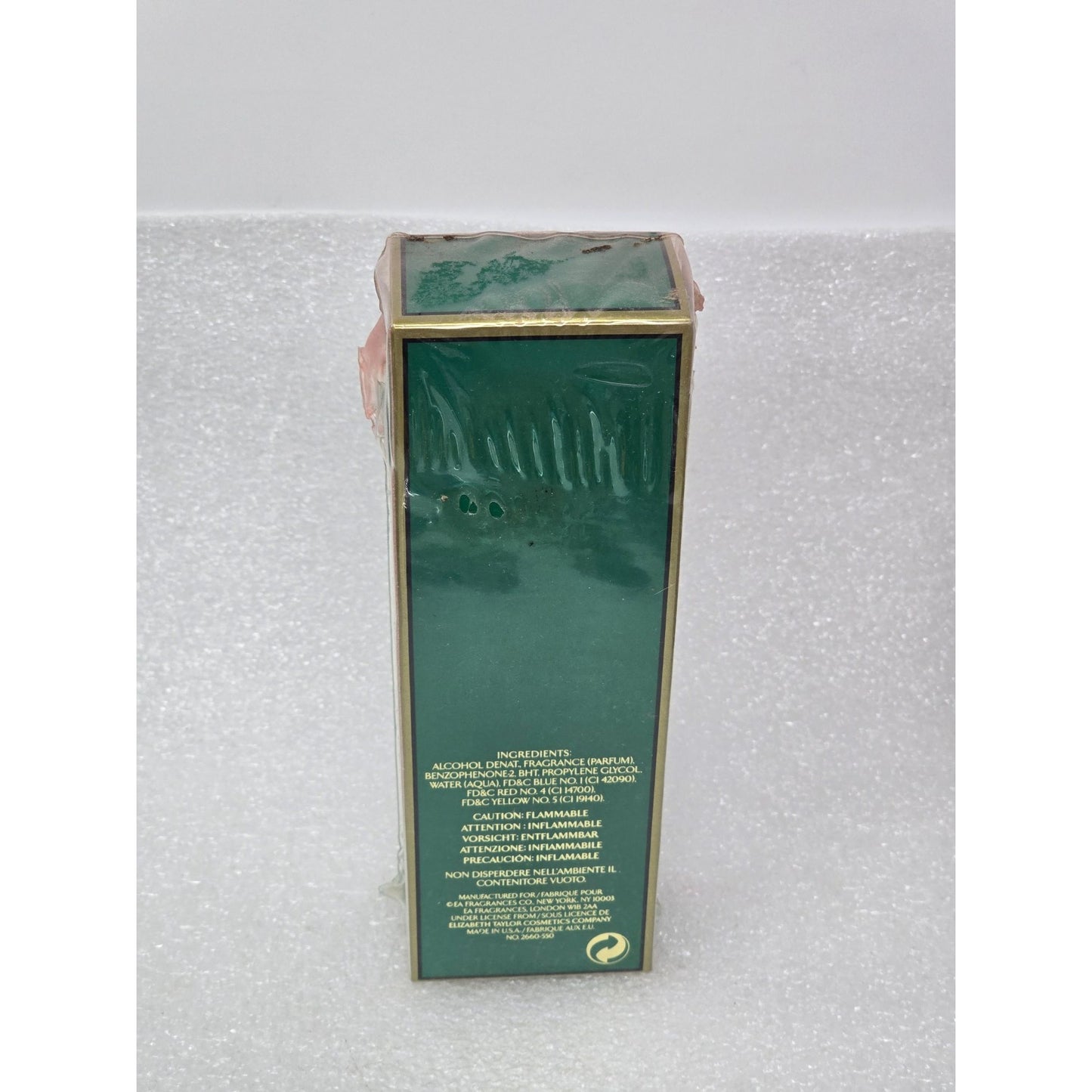 Elizabeth Taylor Diamonds & Emeralds Eau De Toilette Perfume Spray 1.7 oz Sealed