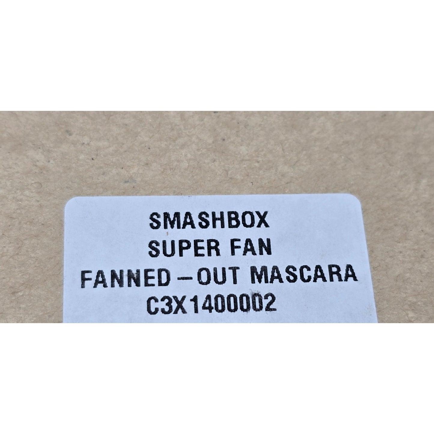Smashbox Super Fan Fanned Out Mascara .17 oz Travel Size