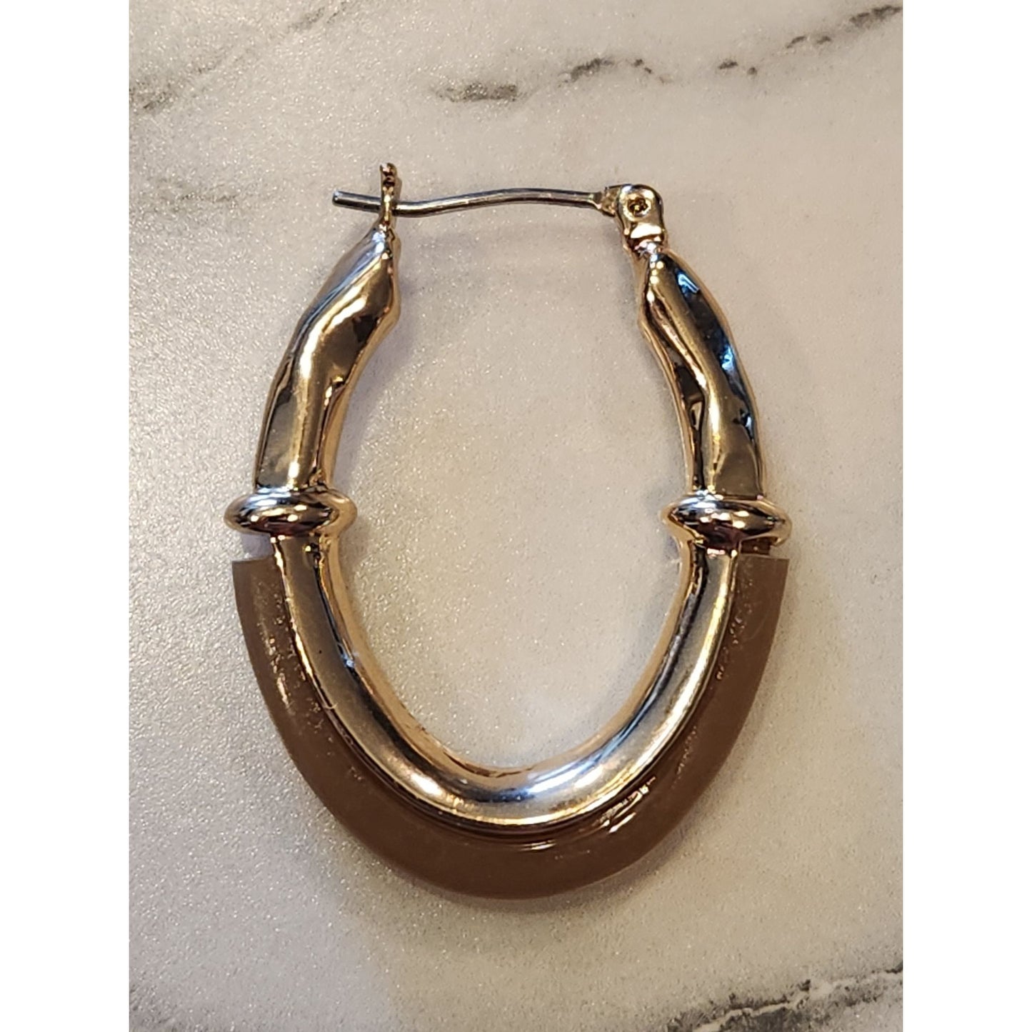 Dana Buchman Gold-Tone Hoop Earrings