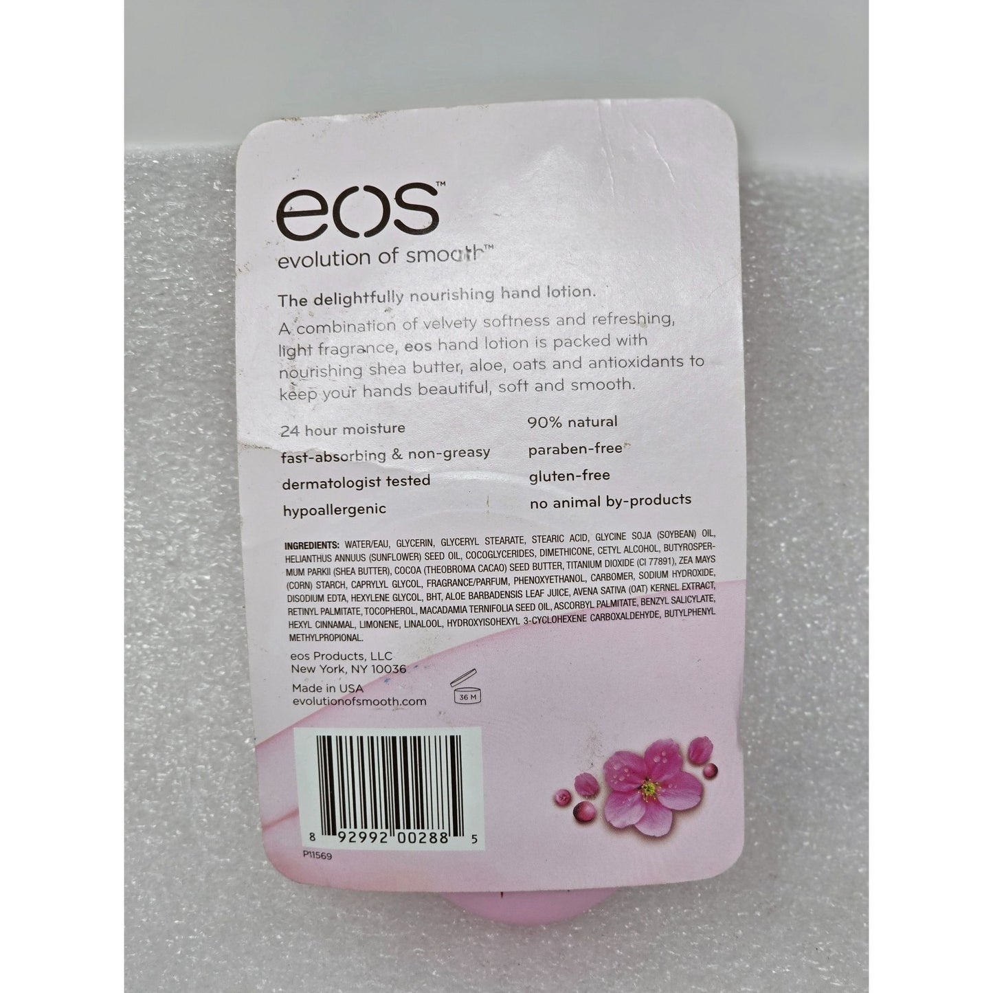 EOS Hand Lotion Berry Blossom 1.5 Fl Oz