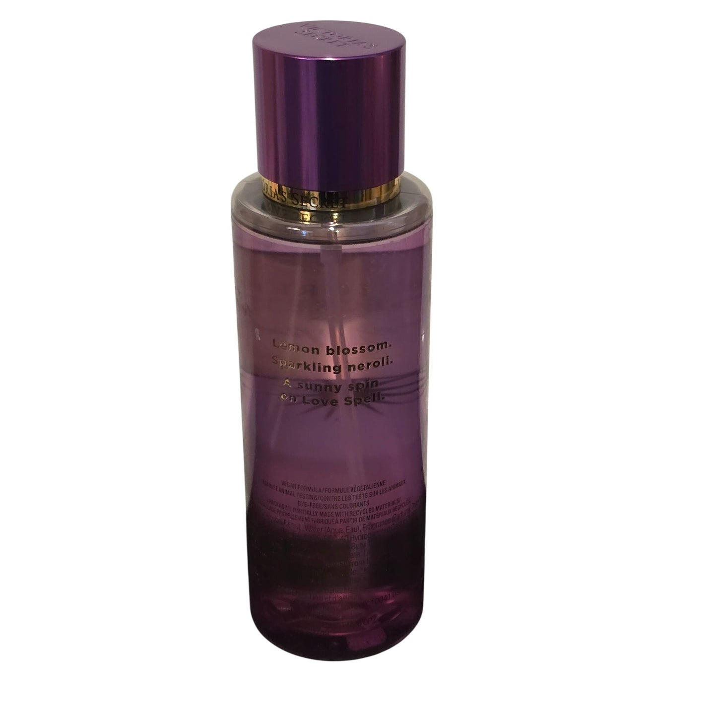 Victoria's Secret Love Spell Sol Fragrance Mist Lemon Blossom & Sparkling Neroli