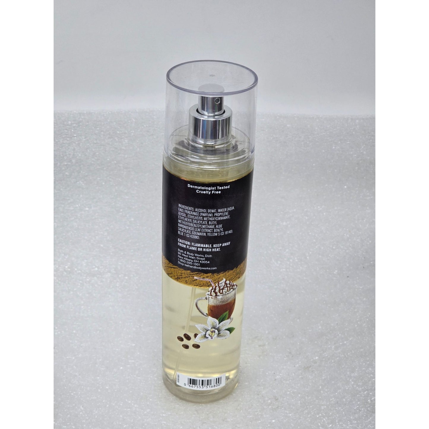 Bath & Body Works Vanilla Mocha Café Fine Fragrance Mist 8 Fl Oz