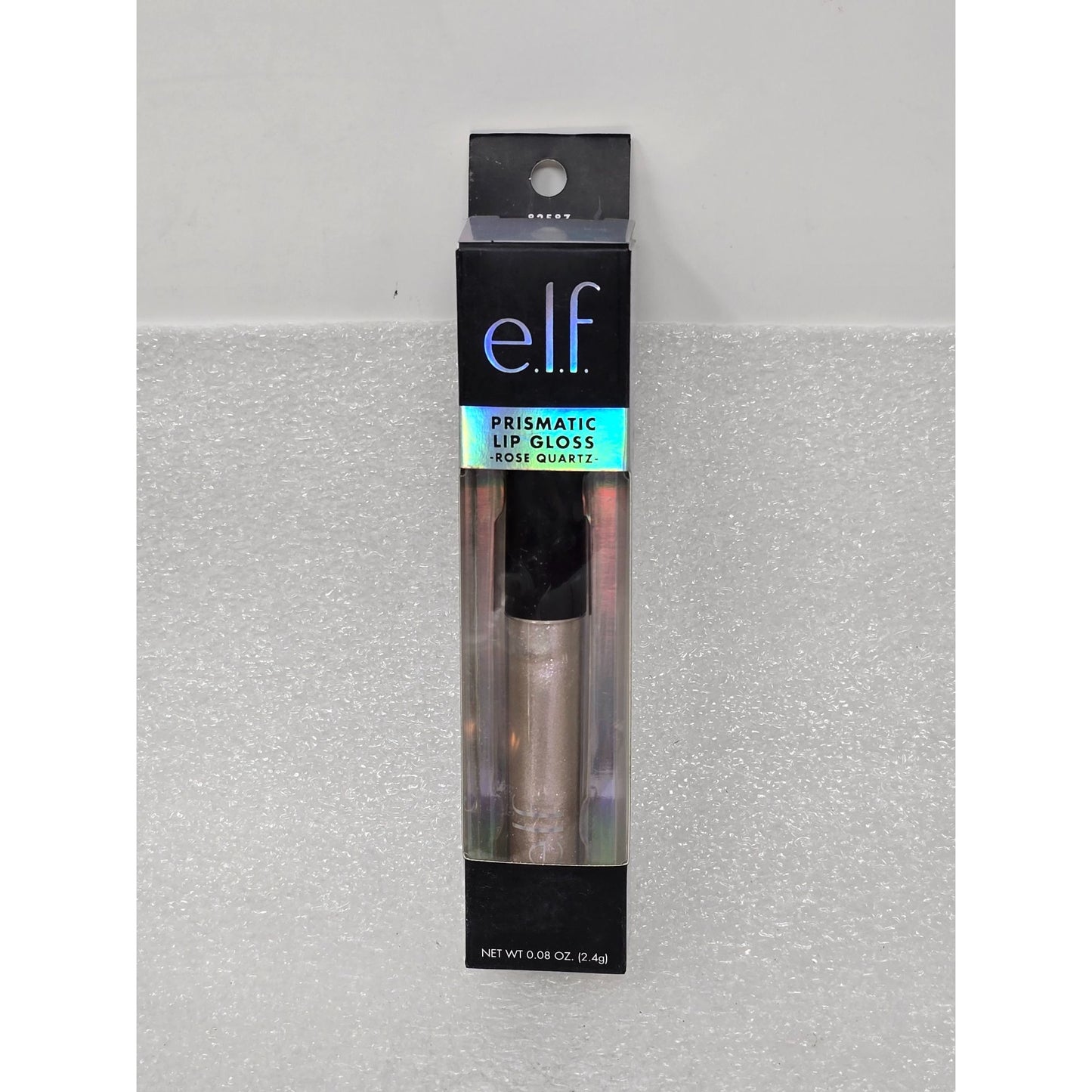 e.l.f. Prismatic Lip Gloss Rose Quartz 0.08 Oz Lightweight High Shine Finish