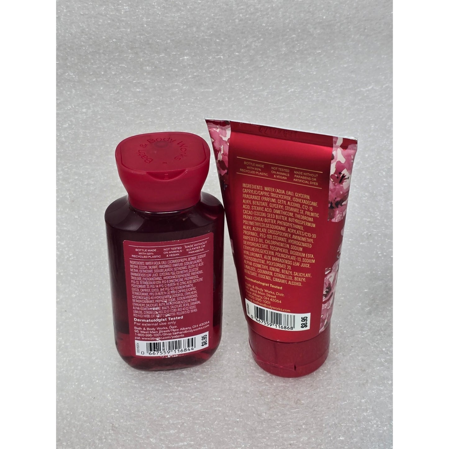 Japanese Cherry Blossom Body Wash & Body Cream Set Bath & Body Works Travel Size