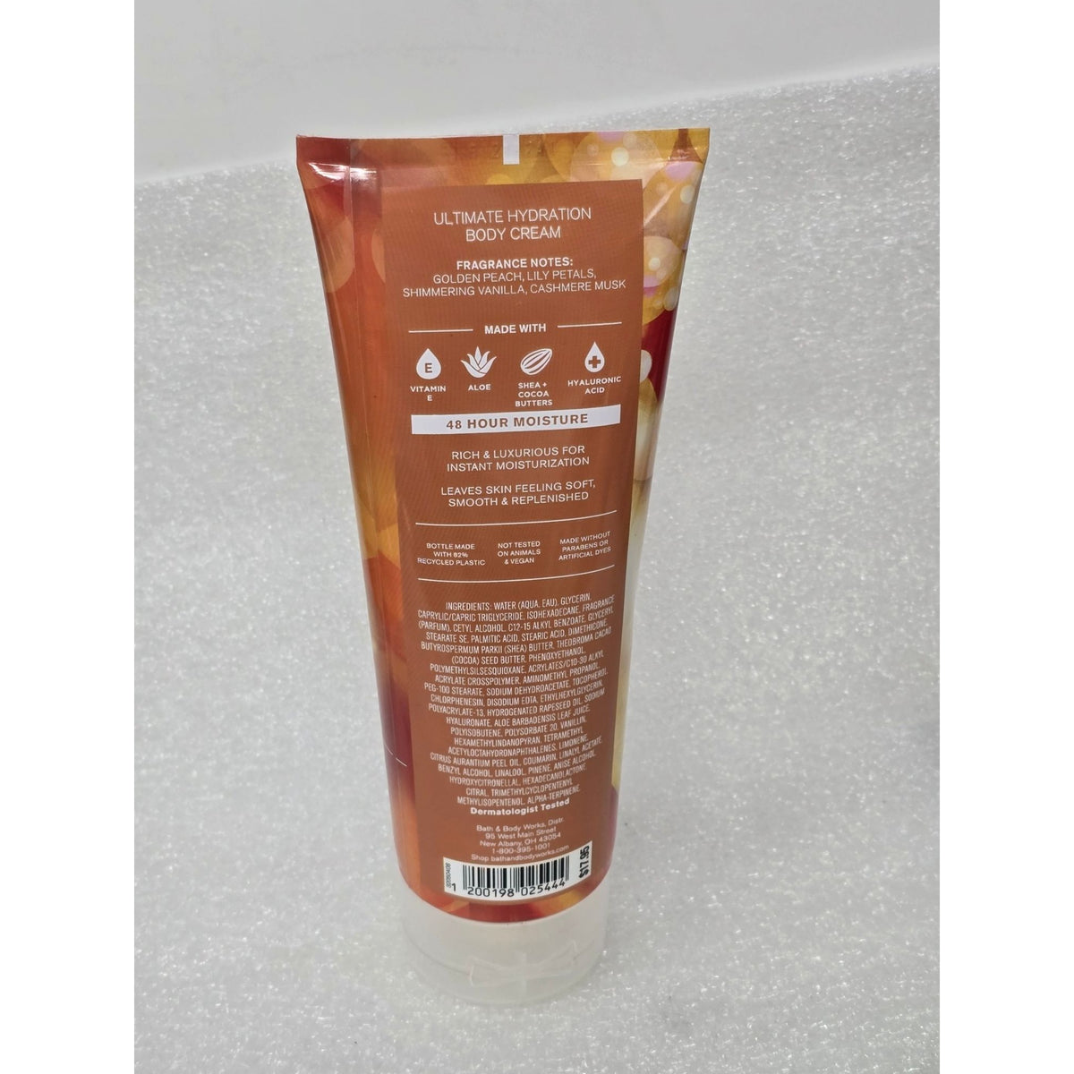 Bath & Body Works Cashmere Glow Ultimate Hydration Body Cream 8 Oz Shea Butter