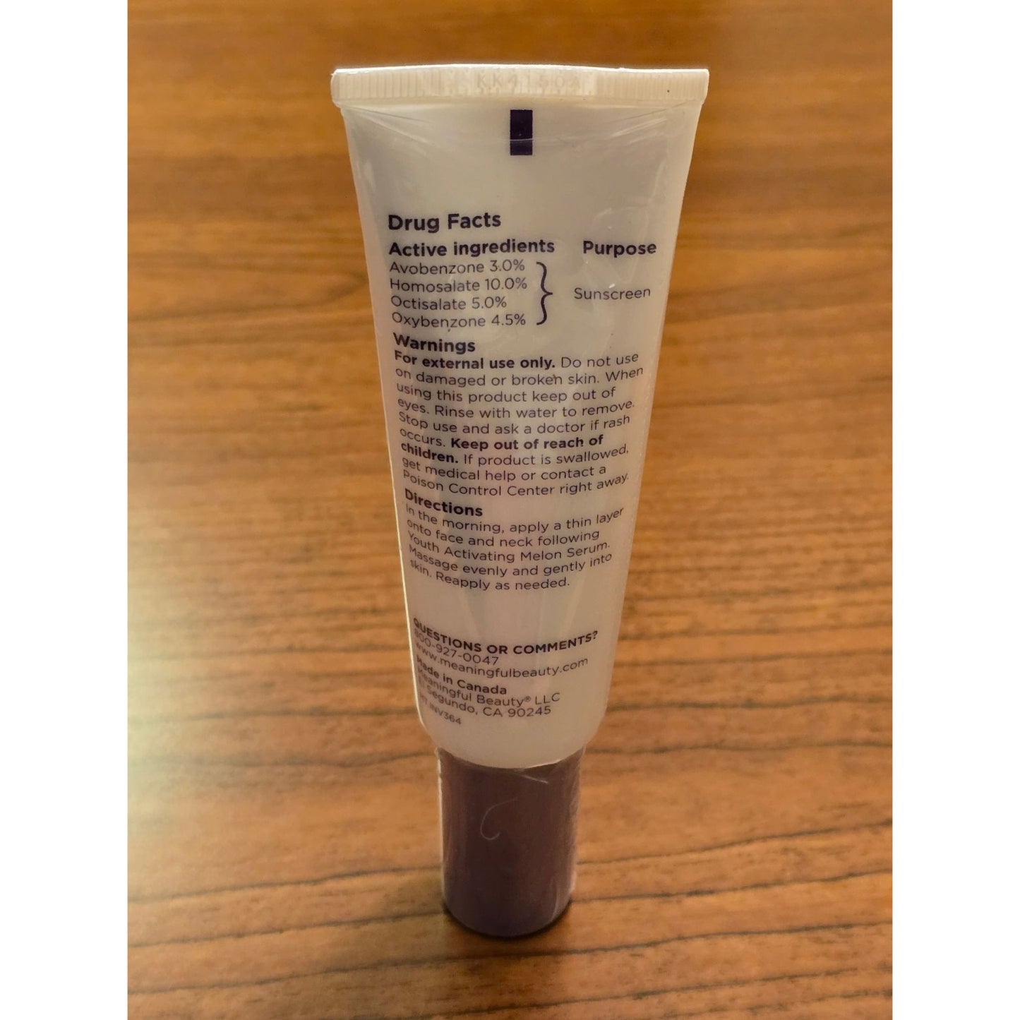 Meaningful Beauty Anti-Aging Day Crème With SPF 30 50 mL Cindy Crawford Skincare