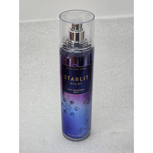 Bath and Body Works Starlit Night Fine Fragrance Mist Body Spray 8 oz