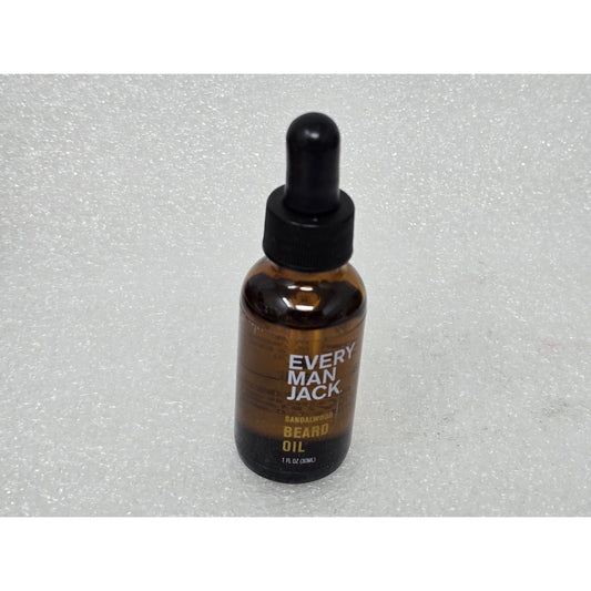 Every Man Jack Sandalwood Beard Oil 1 Fl Oz