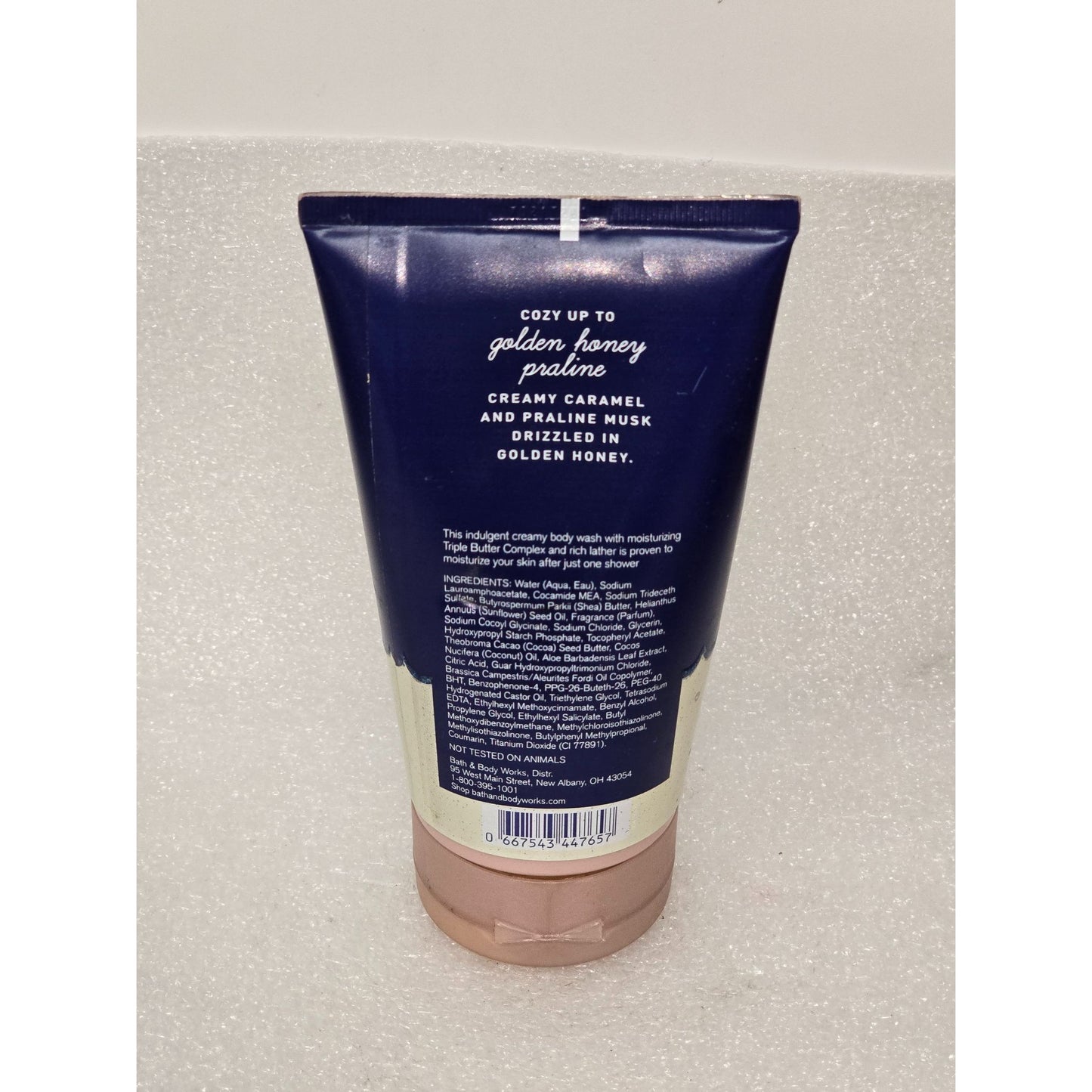 Tutti Dolci Golden Honey Praline Creamy Body Wash 8 fl oz Bath & Body Works