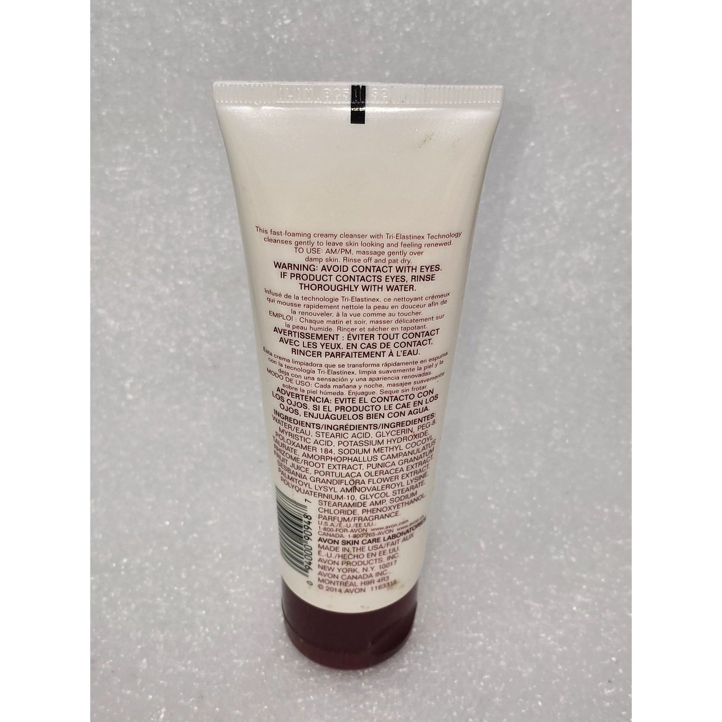 Avon Anew Reversalist Complete Renewal Foaming Cream Cleanser 4.2 Fl Oz