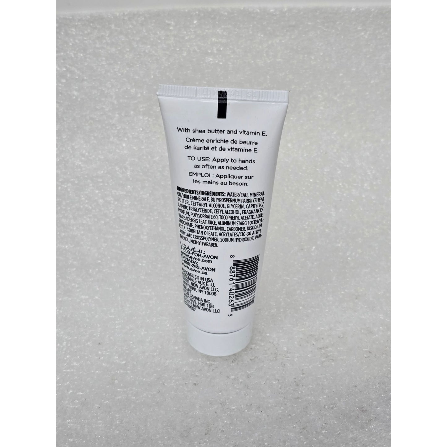 Avon Lotus & Cotton Flower Hand Cream With Shea Butter & Vitamin E 1.5 oz