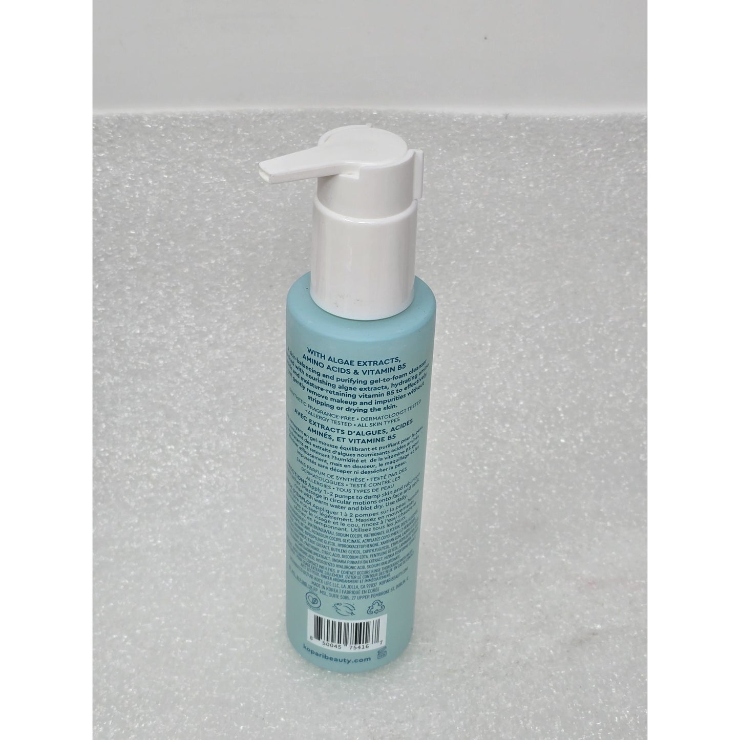 Kopari Marine Clean Purifying Gel Cleanser Skincare Face Wash 150ml