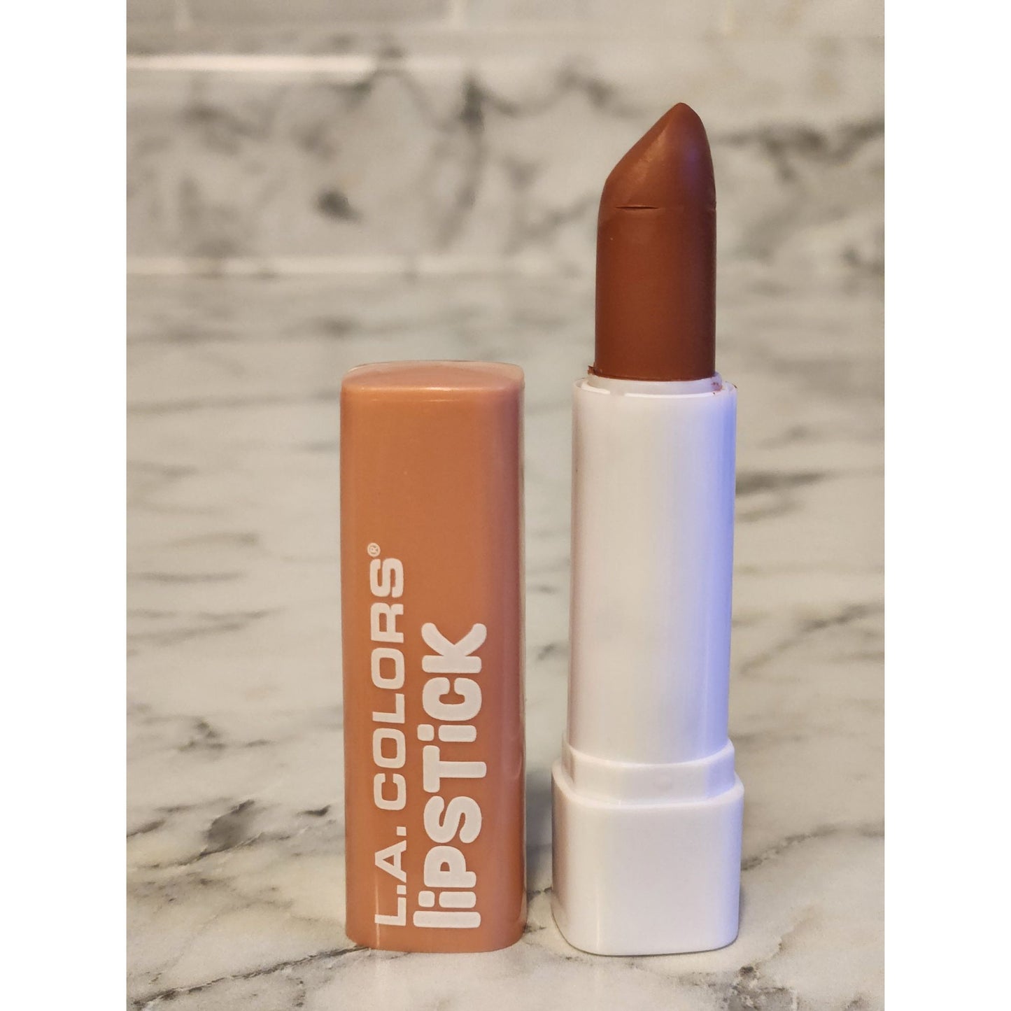 L.A. Colors Lipstick Hush C37310 0.12 Oz