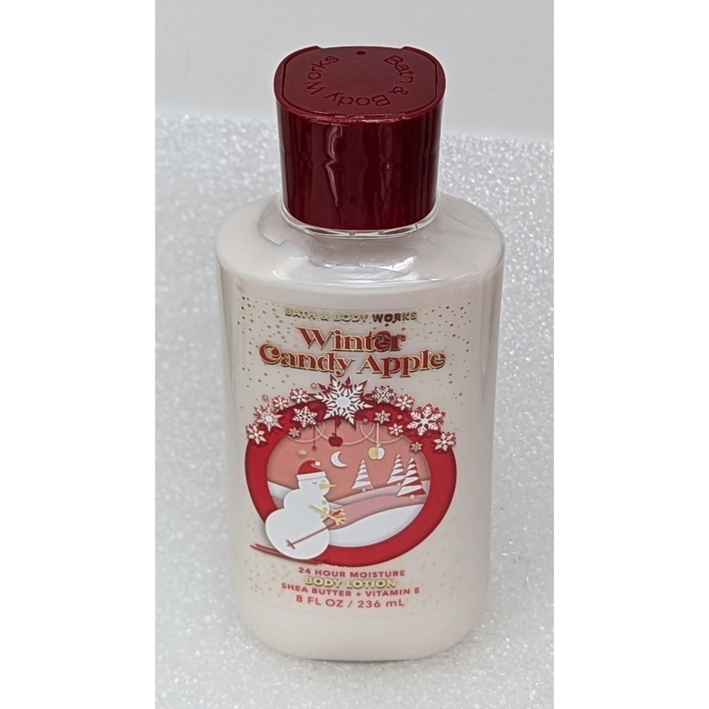 Bath & Body Works Winter Candy Apple Body Lotion 8 oz Shea Butter & Vitamin E