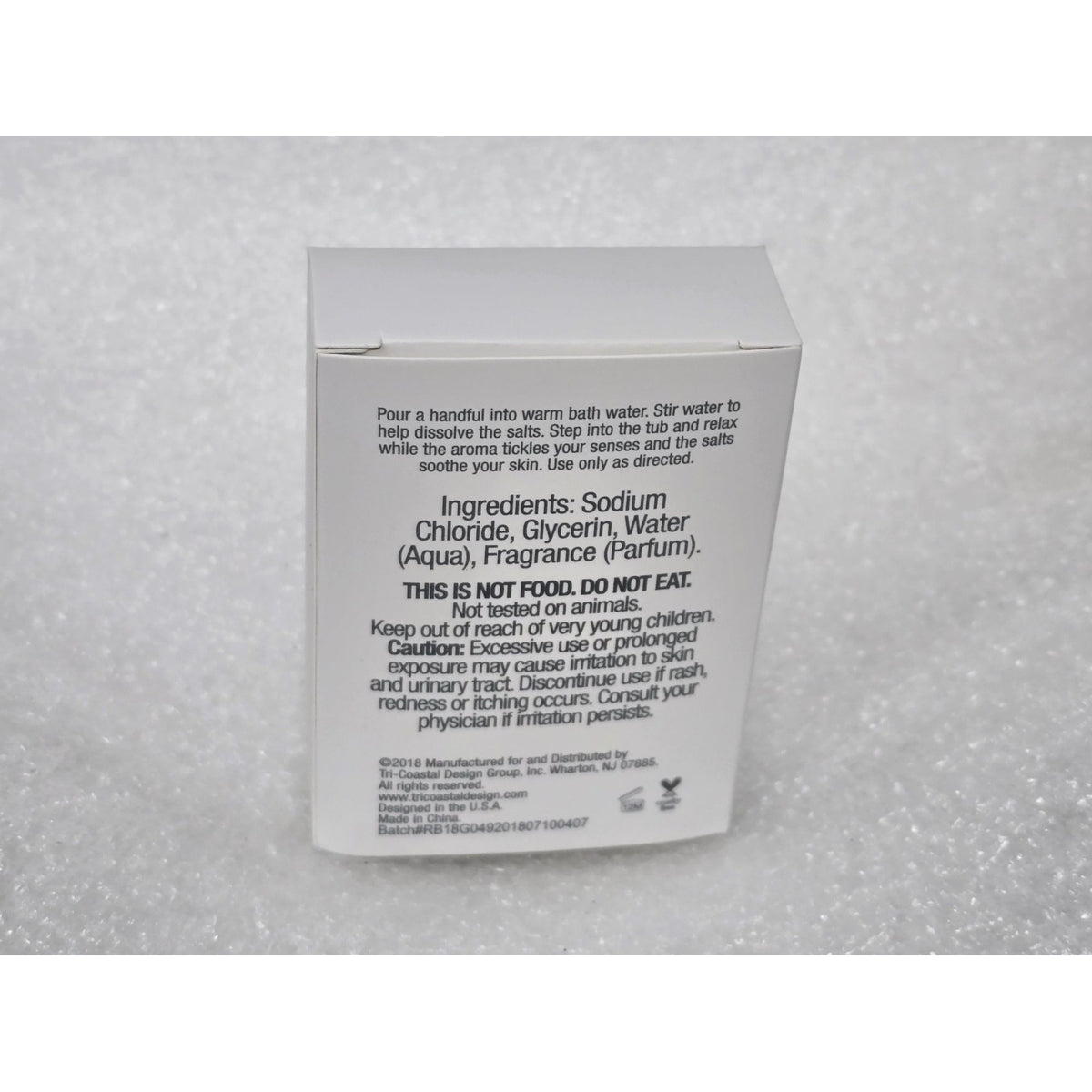 Simple Pleasures Berry Icicle Scented Bath Salts 3.5 Oz / 100g Relaxing Home Spa