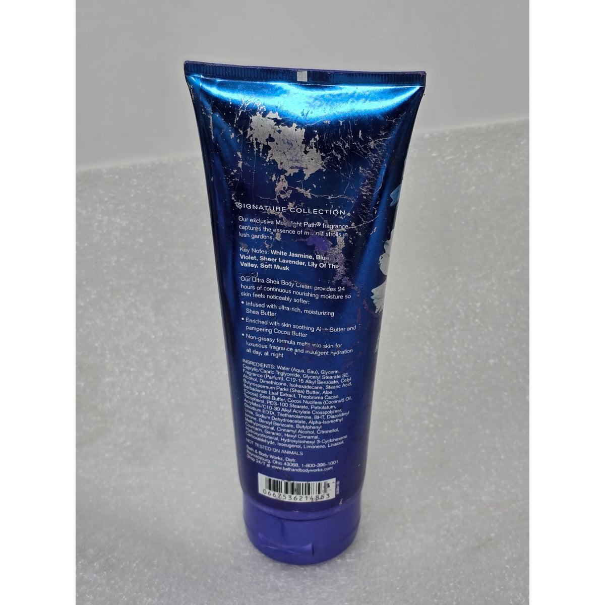 Bath & Body Works Moonlight Path Ultra Shea Body Cream Floral Scented Signature