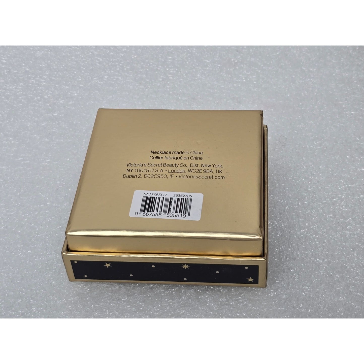Victoria's Secret Bombshell Gold-Tone Necklace In Gift Box