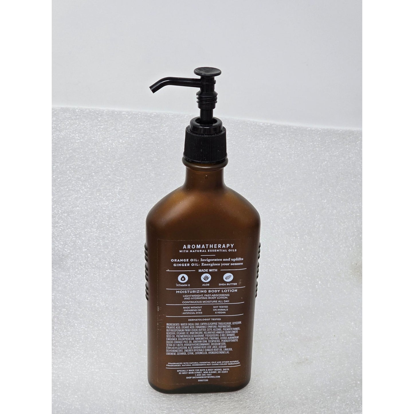 Bath & Body Works Aromatherapy Orange + Ginger Moisturizing Body Lotion 6.5 Fl Oz