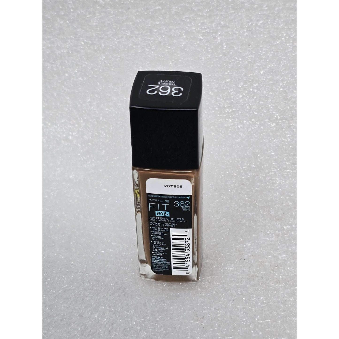 Maybelline Fit Me Matte & Poreless Foundation 362 Truffle 1 Fl Oz