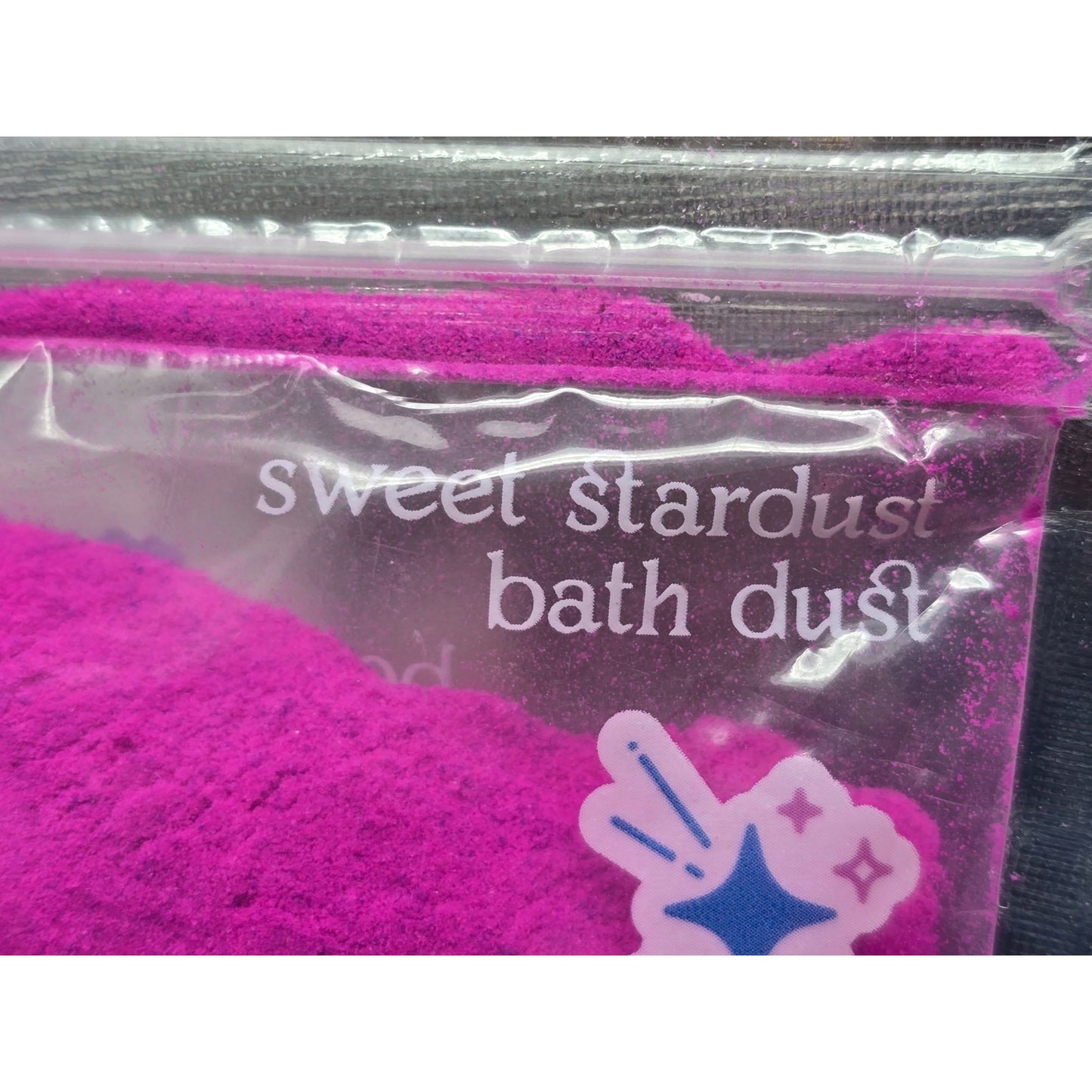 Sweet Stardust Bath Dust 6.3 Oz Pink Relaxing Powder By More Than Magic