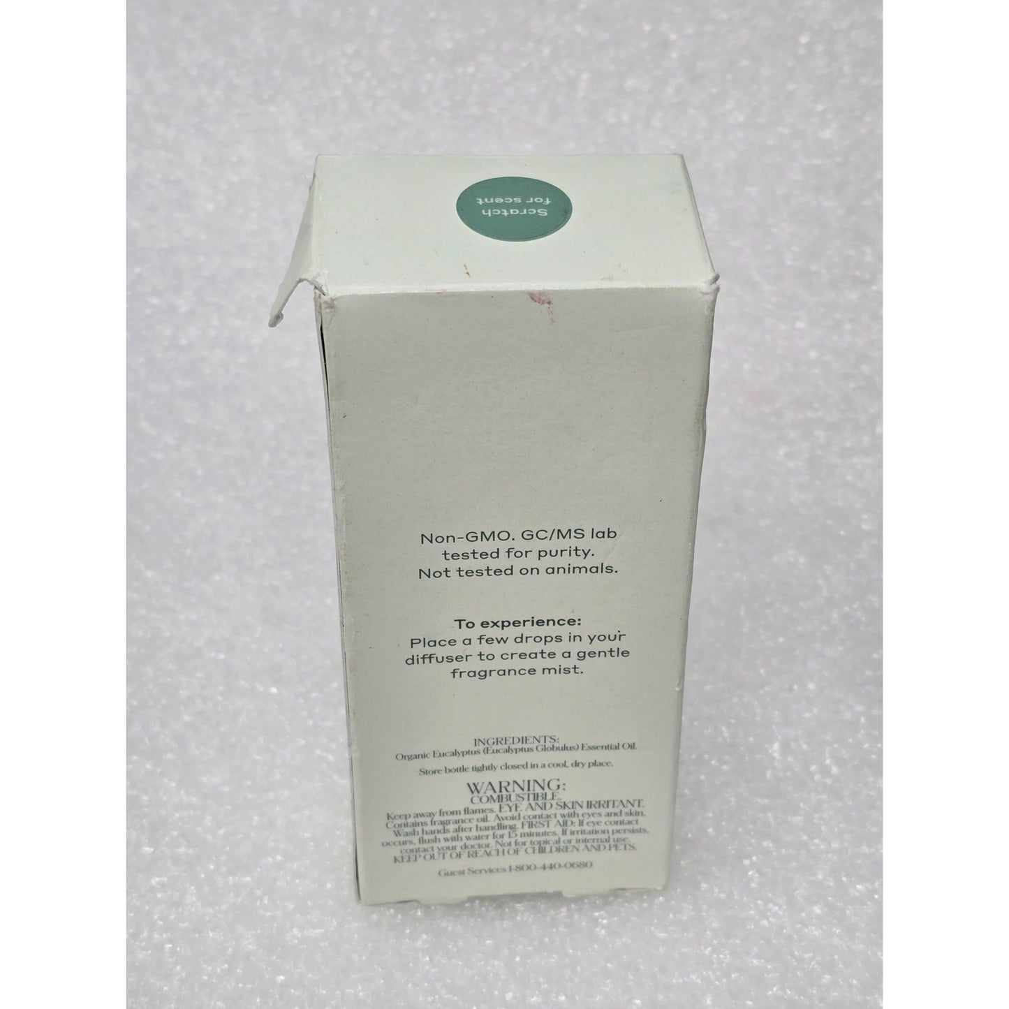 Casaluna Organic Eucalyptus Essential Oil 0.33 Fl Oz Aromatherapy