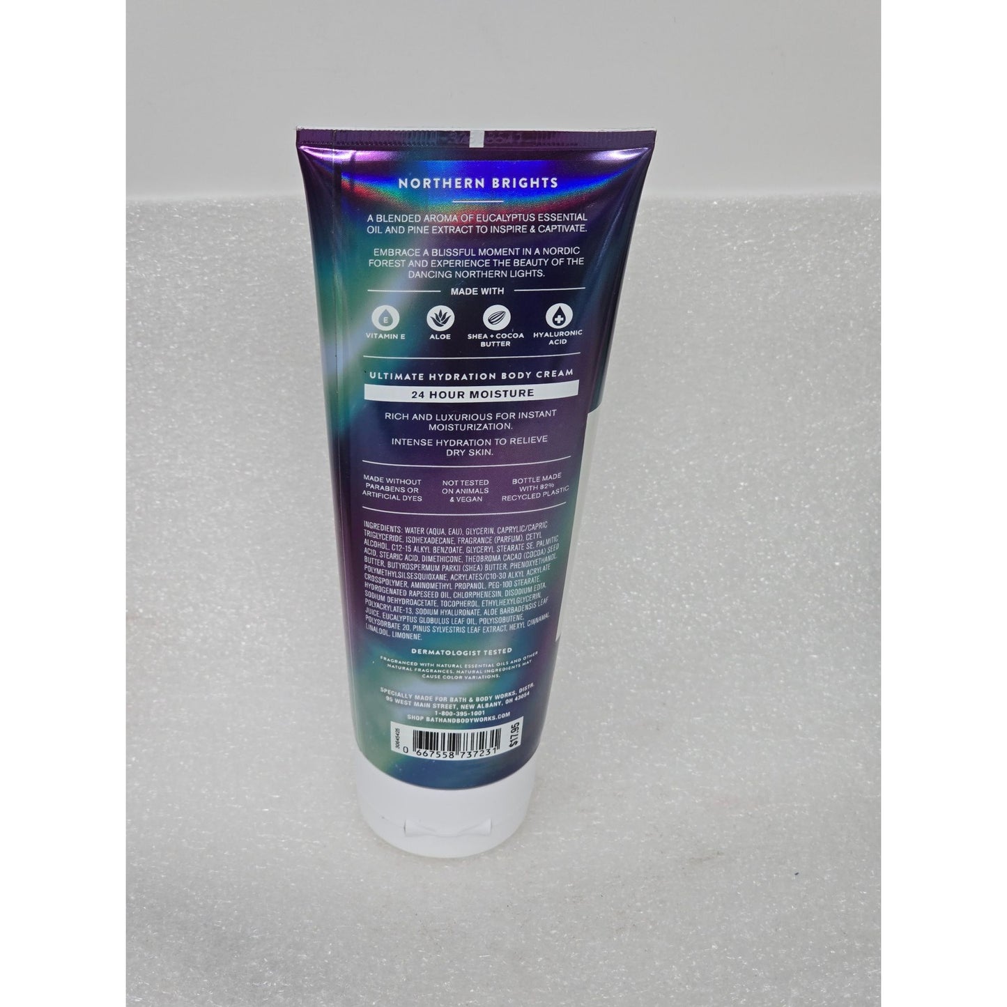 Bath & Body Works Eucalyptus Pine Northern Brights Ultimate Hydration Body Cream