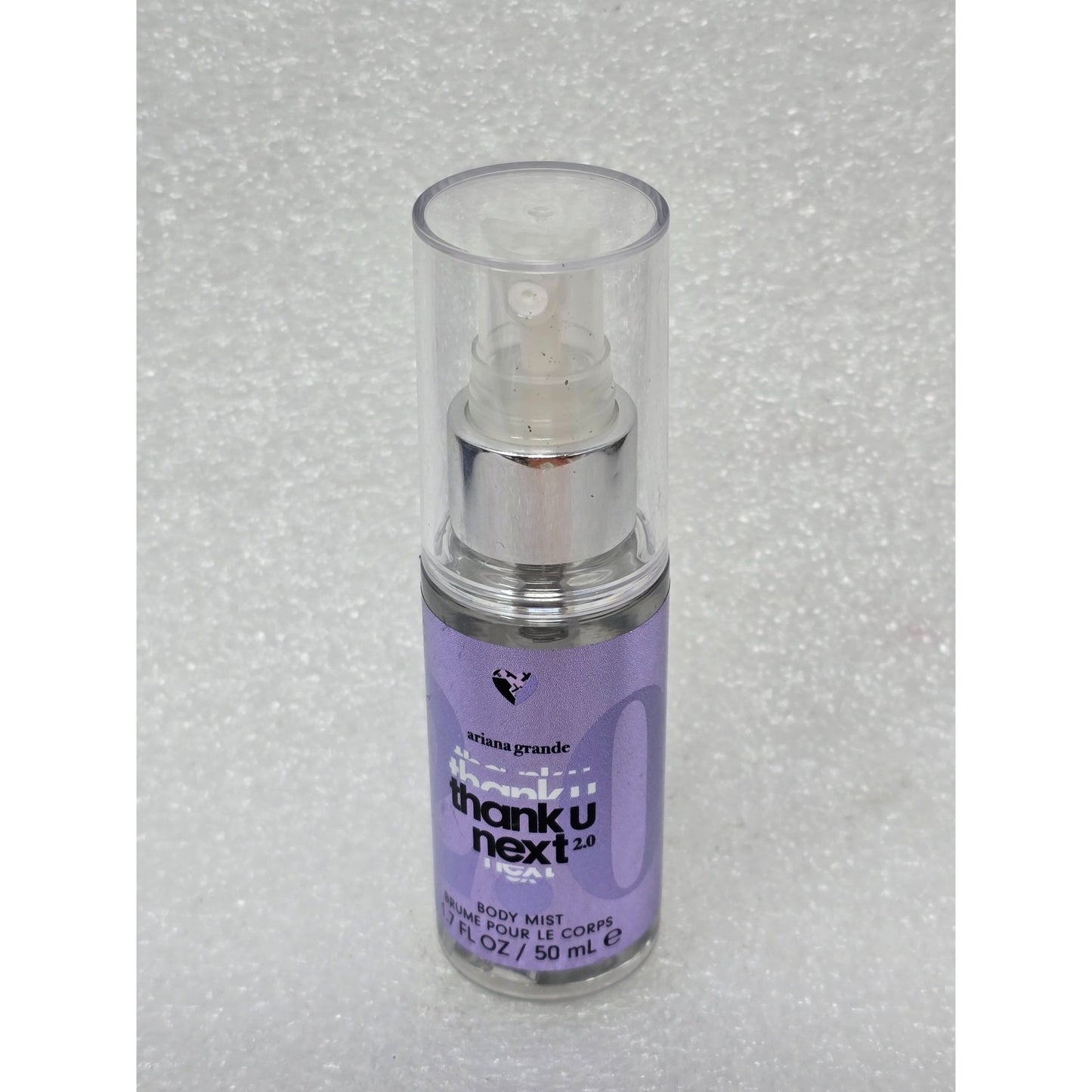 Ariana Grande Thank U Next 2.0 Body Fragrance Mist Spray 1.7 Fl Oz Travel Size