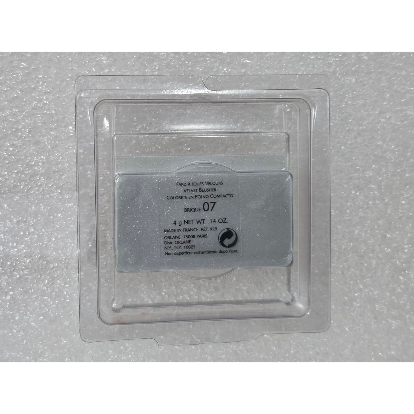 Orlane Velvet Blusher Refill 07 Brique 4g Compact Powder Made In France