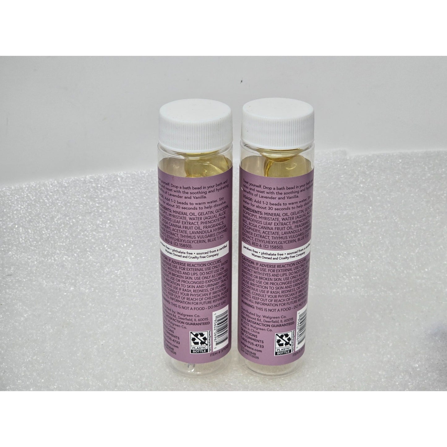 Modern Expressions Lavender Vanilla Bath Beads Set Of 2