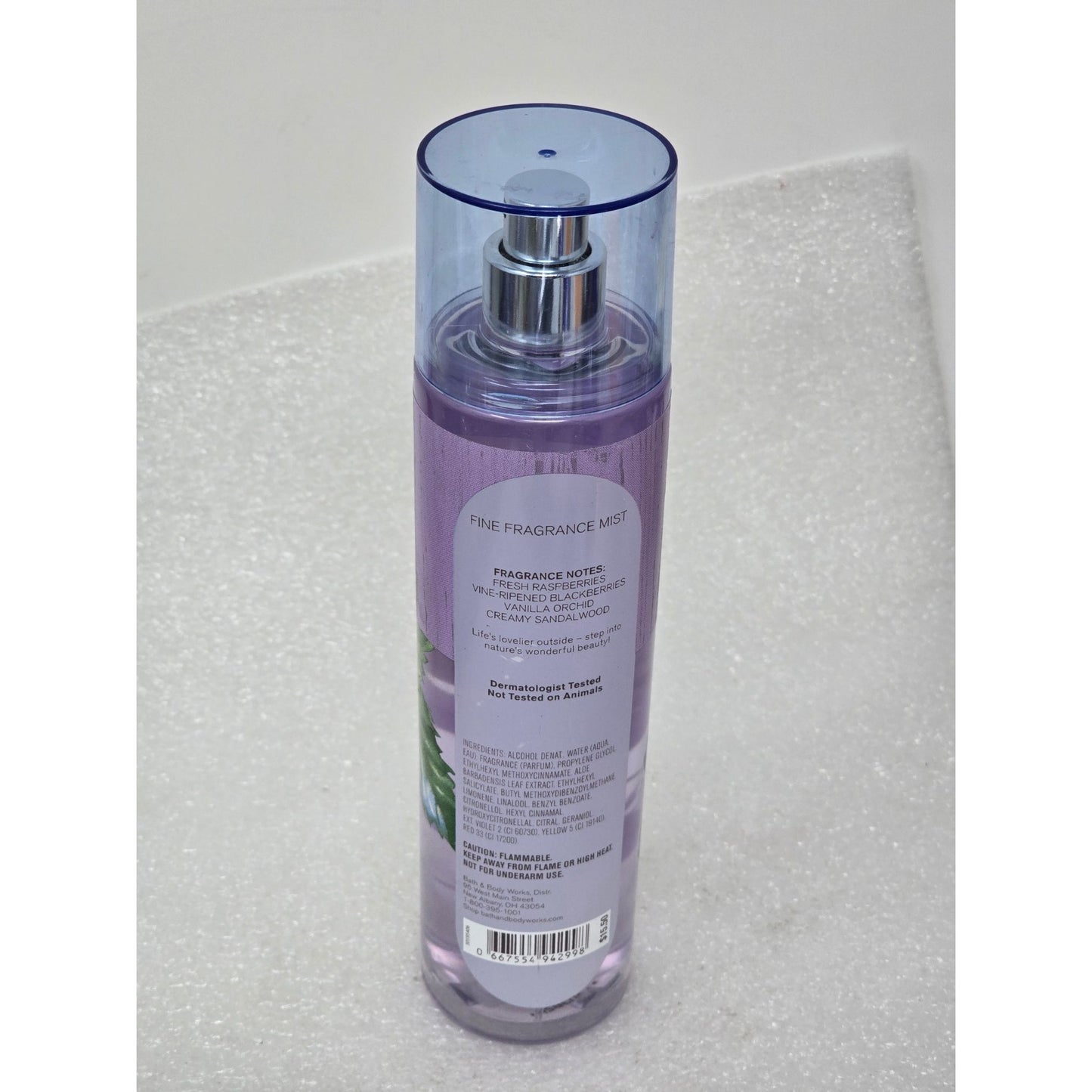 Bath & Body Works Black Raspberry Vanilla Fine Fragrance Mist 8 Fl Oz