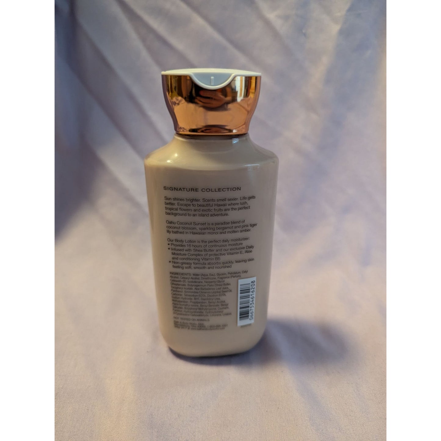 Oahu Coconut Sunset Shea & Vitamin E Body Lotion Bath & Body Works 8Oz Hydrating