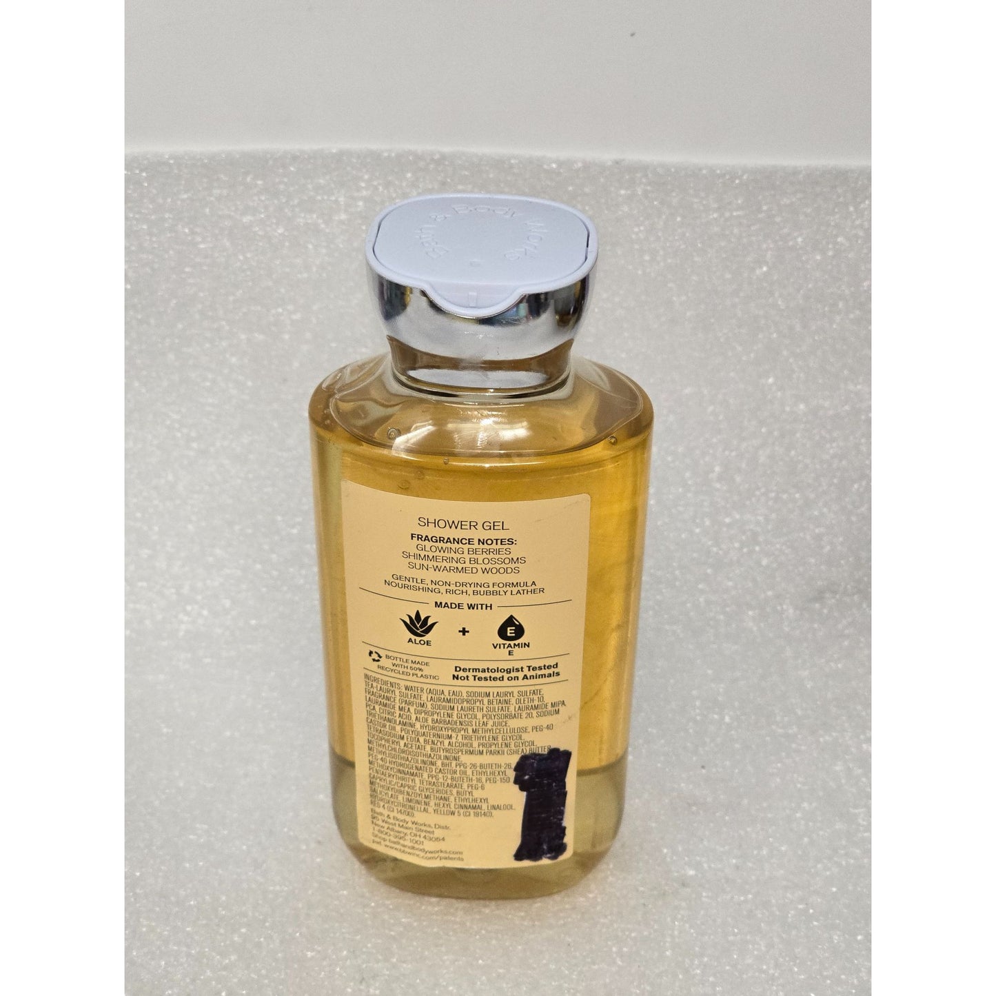 Bath & Body Works Golden Eclipse Aloe & Vitamin E Shower Gel 10 Fl Oz Body Wash