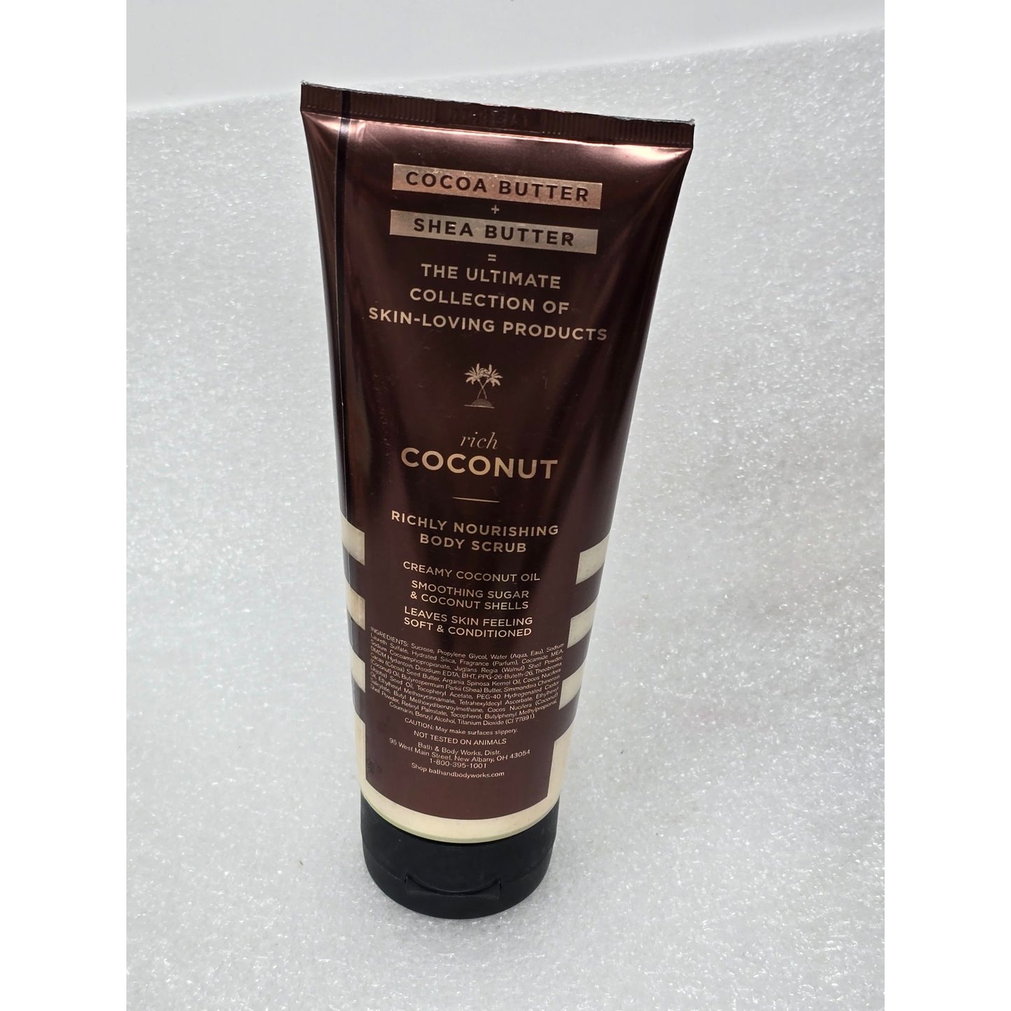 Coco Shea Coconut Richly Nourishing Body Scrub 8oz Bath & Body Works