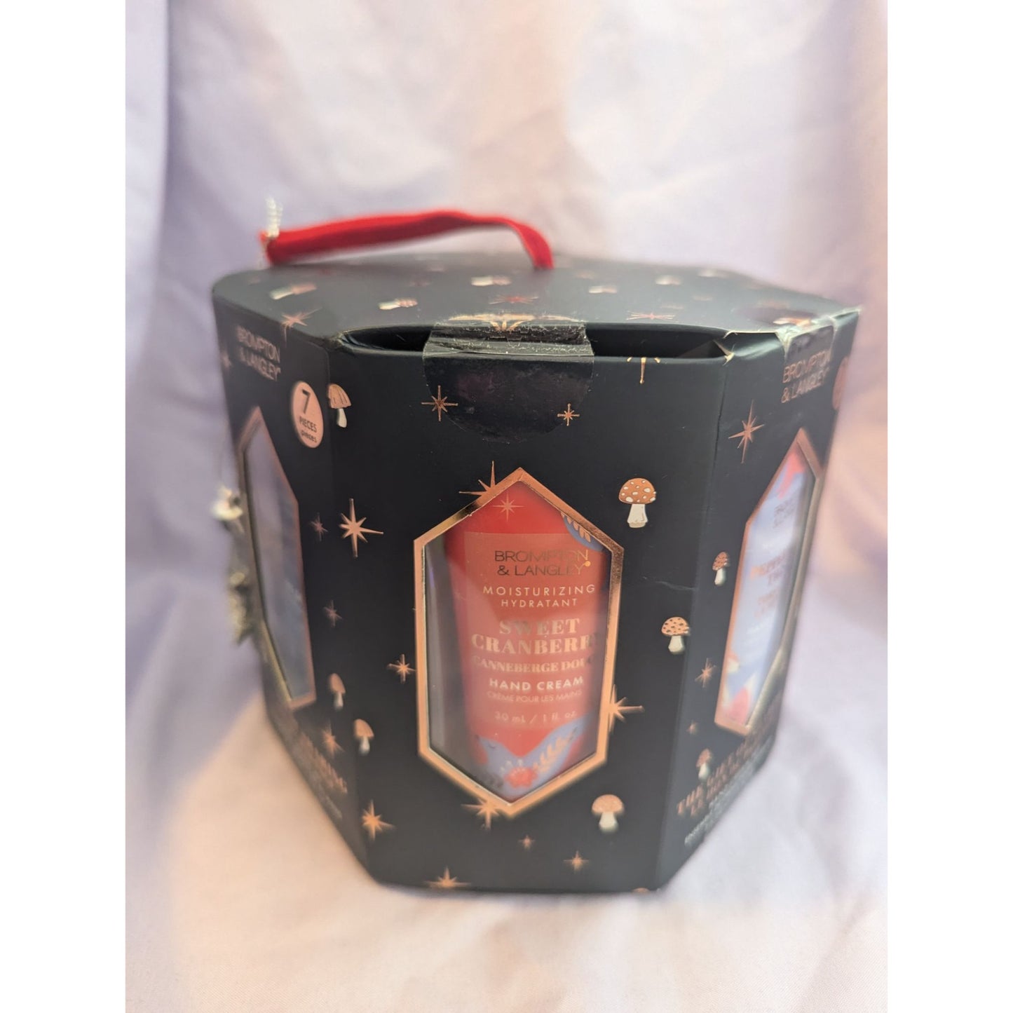 Brompton & Langley Hand Cream Set Winter Snow Cranberry Peppermint Pine Vanilla