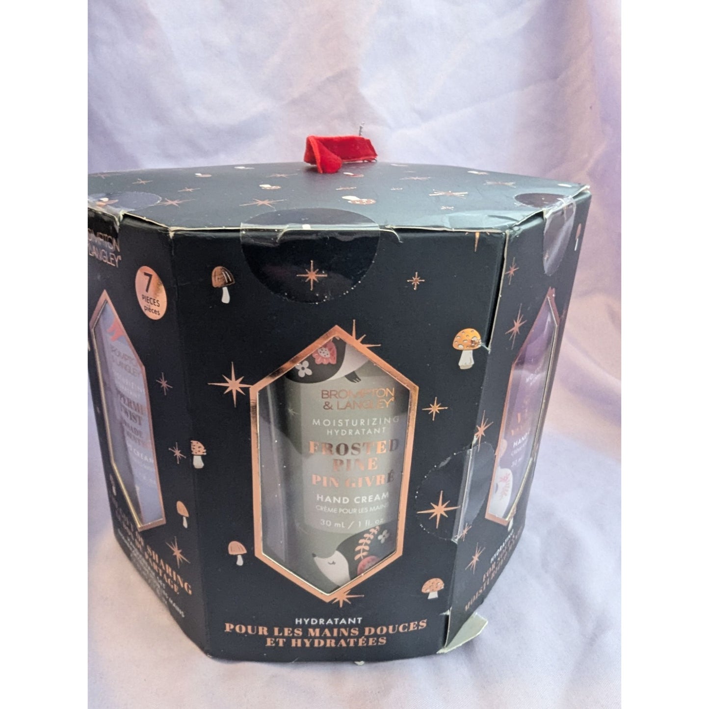 Brompton & Langley Hand Cream Set Winter Snow Cranberry Peppermint Pine Vanilla