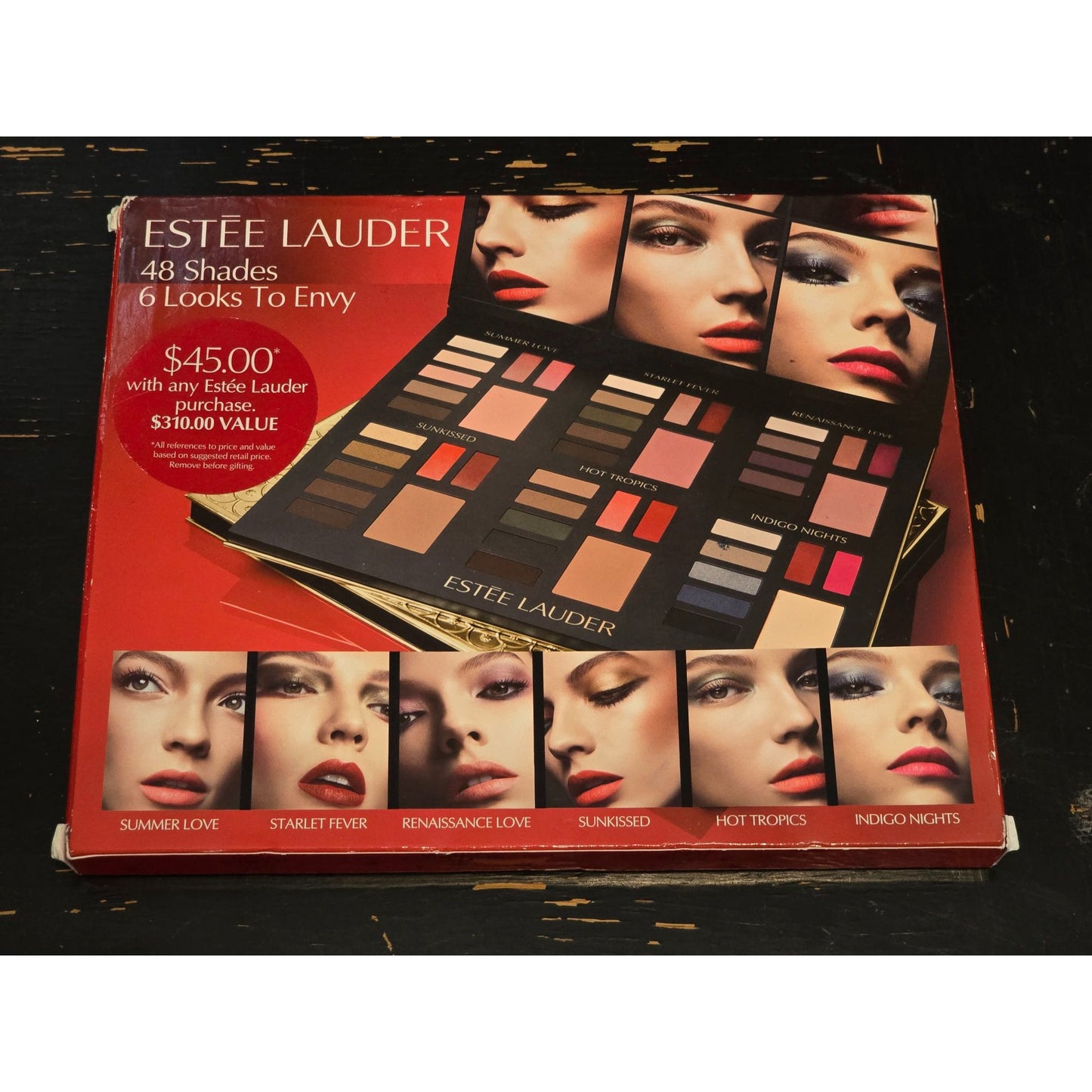 Estee Lauder 48 Shades 6 Looks To Envy Color Portfolio Makeup Palette