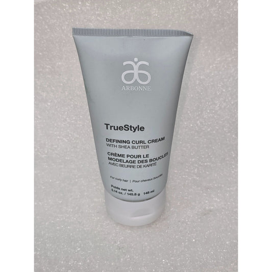 Arbonne True Style Defining Curl Cream With Shea Butter 5.14 Oz For Curly Hair