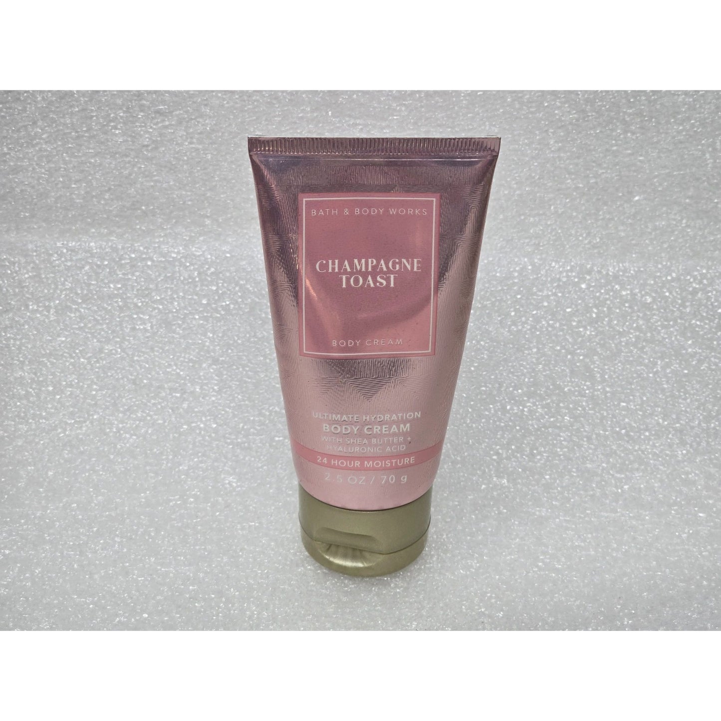 Bath & Body Works Champagne Toast Body Cream 24 Hour Moisture 2.5 Oz Shea