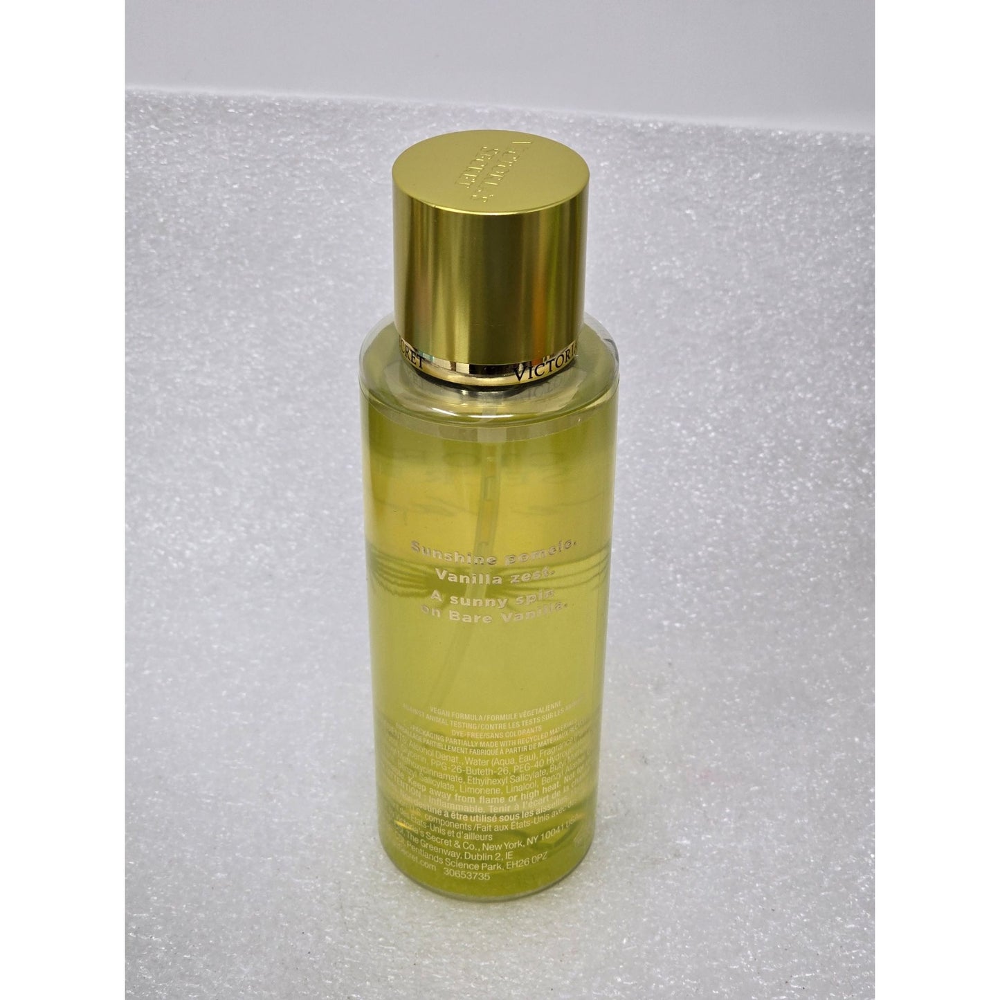 Victoria's Secret Bare Vanilla Sol Fragrance Mist 250Ml / 8.4 Oz New