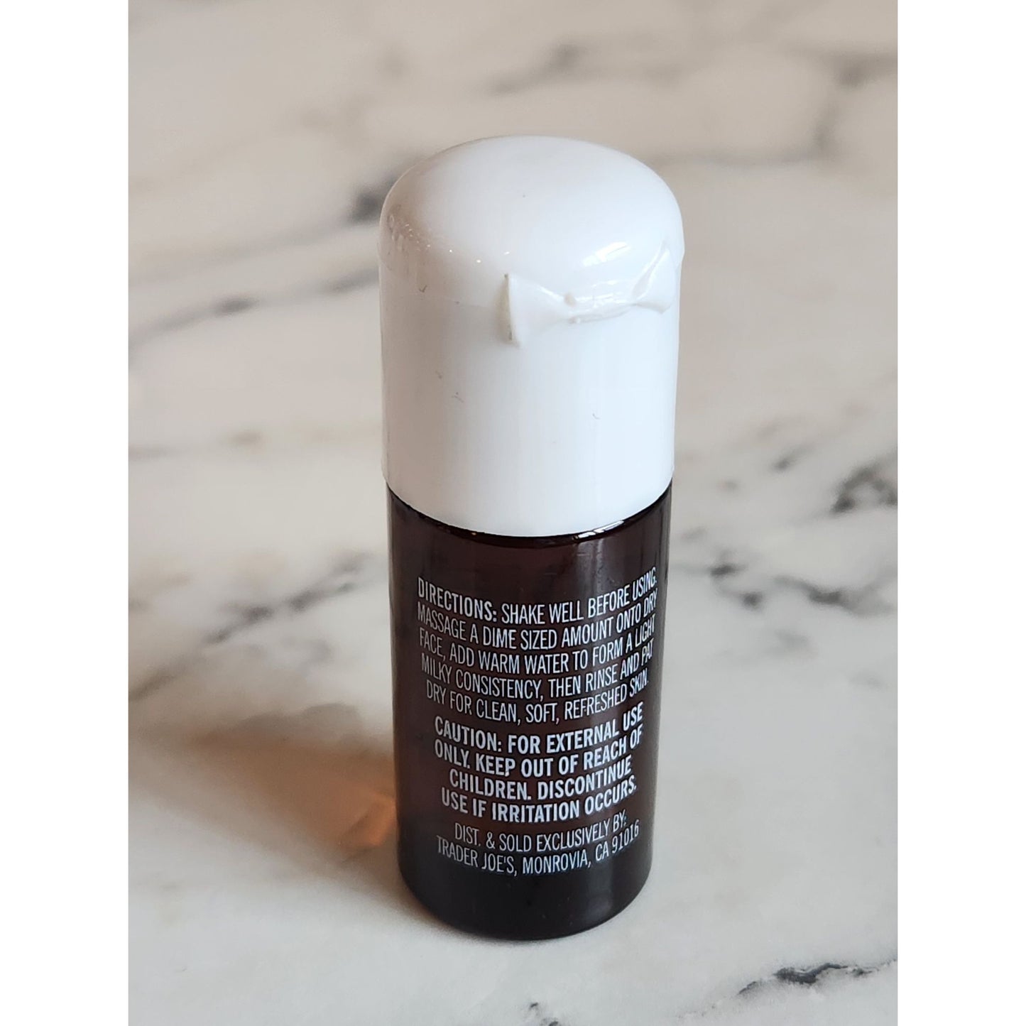 Trader Joes Kombucha Black Tea Cleansing Oil 0.33 Fl Oz Travel Size